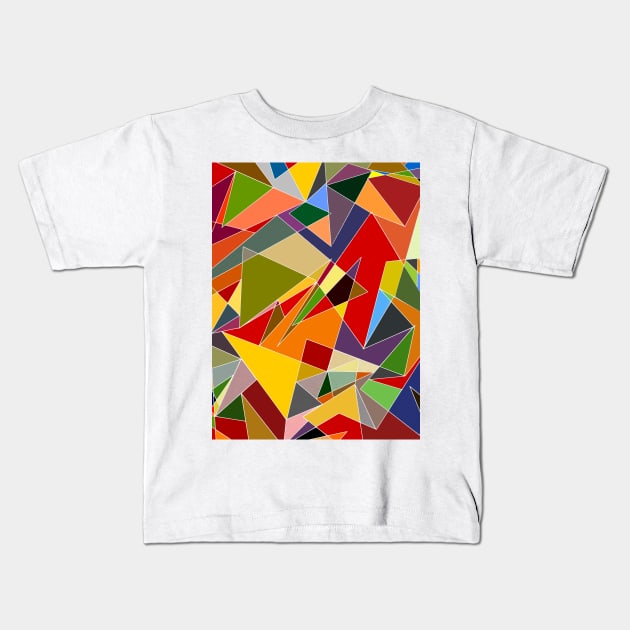 Geometric Kids T-Shirt by hedehede